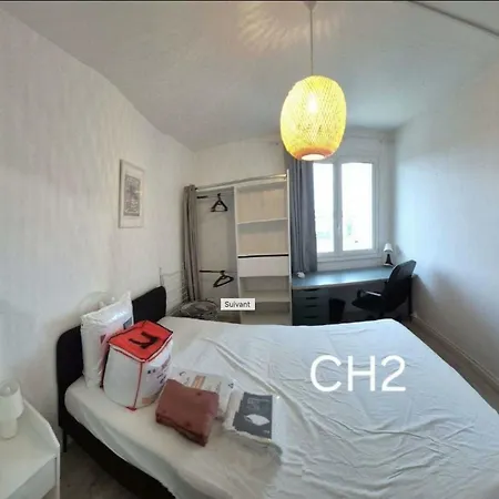 Apartman Privee Dans Partage - Calme Et Lumineux - Proche Bordeaux - - F2-2 Talence